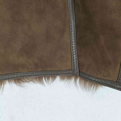 Cosein SPANISH LAMBSKIN 裏ファー ムートンジャケット レディース JPN:11号