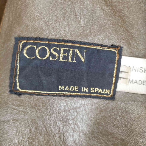 Cosein SPANISH LAMBSKIN 裏ファー ムートンジャケット レディース JPN:11号