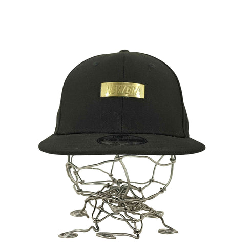 ニューエラ NEW ERA ゴールドメタルプレート スナップバックキャップ メンズ