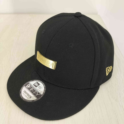 ニューエラ NEW ERA ゴールドメタルプレート スナップバックキャップ メンズ