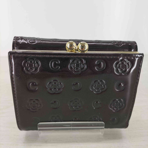 クレイサス CLATHAS エナメル 三つ折り財布 レディース