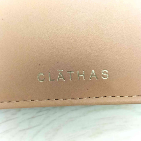 クレイサス CLATHAS エナメル 三つ折り財布 レディース