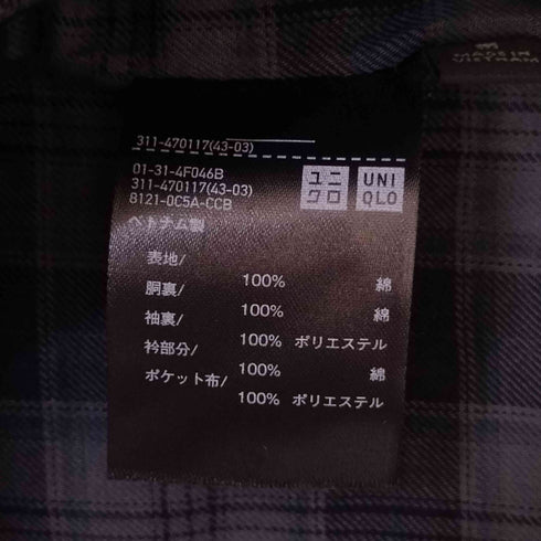 ユニクロ UNIQLO ユーティリティショートブルゾン メンズ JPN:L