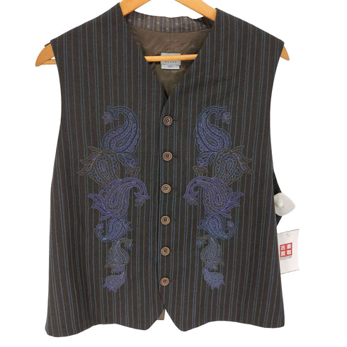 ケンゾーオム KENZO HOMME 刺繍ベスト メンズ JPN:L