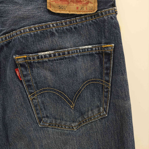 リーバイス Levis 501 ストレートボタンフライデニムパンツ メンズ W31 L32