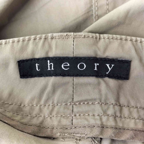セオリー theory コットンポリジップポケットストレートパンツ メンズ 34