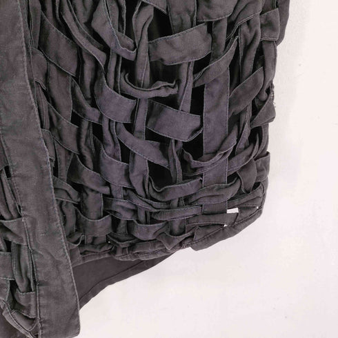 YAK MAGIK 編み込みデザイン L/S シャツ レディース import:M
