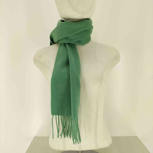 cashmere カシミヤ100% フリンジマフラー レディース