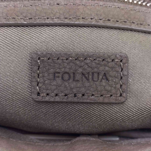 FOLNUA レザーショルダーバッグ レディース