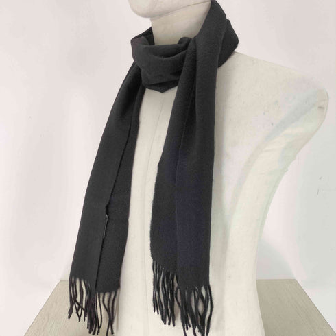 cashmere カシミヤ100% フリンジマフラー レディース