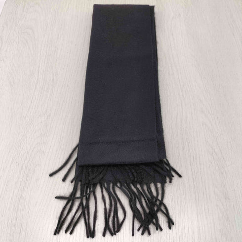 cashmere カシミヤ100% フリンジマフラー レディース
