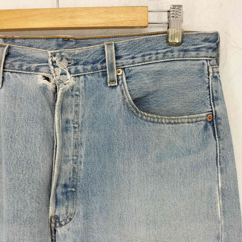 リーバイス Levis USA製 ボタン裏553 501 ボタンフライ メンズ W34