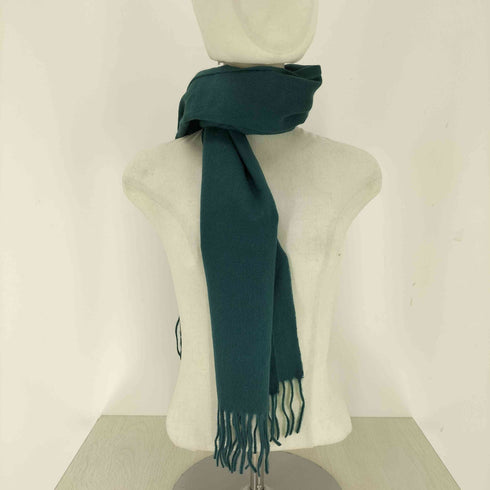 cashmere カシミヤ100% フリンジマフラー レディース