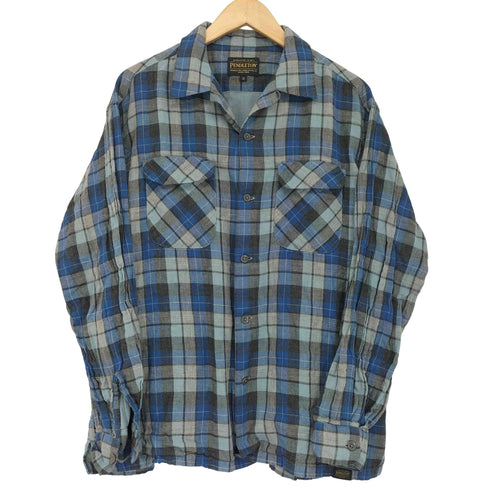 ペンドルトン PENDLETON オープンカラー ボックスシルエット ガーゼコットンシャツ メンズ JPN:M