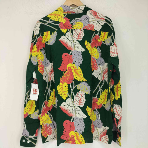 サンサーフ SUN SURF DUKE KAHANAMOKU SPECIAL EDITION RAYON L/S MONSTERA メンズ L 16-16 1/2