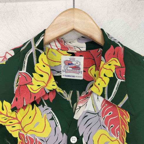 サンサーフ SUN SURF DUKE KAHANAMOKU SPECIAL EDITION RAYON L/S MONSTERA メンズ L 16-16 1/2