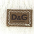 ドルチェアンドガッバーナ DOLCE&GABBANA ITTIERRE イタリア製 ロゴパッチ ウールアクリル クルーネックニット レディース import:XS