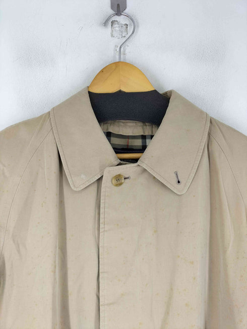 バーバリーズ BURBERRYS 裏地ノバチェック ステンカラーコート メンズ