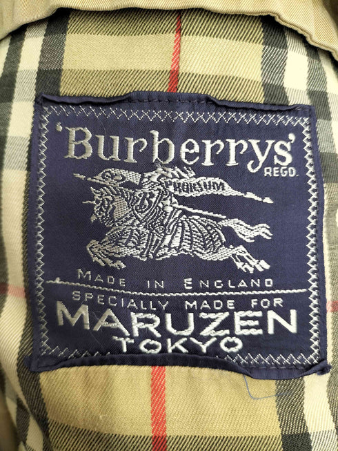 バーバリーズ BURBERRYS 裏地ノバチェック ステンカラーコート メンズ