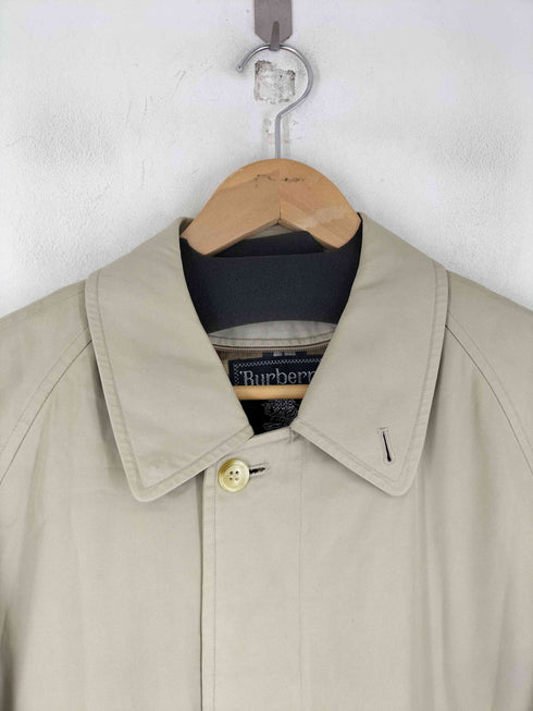 バーバリーズ BURBERRYS 裏地ノバチェック ステンカラーコート メンズ