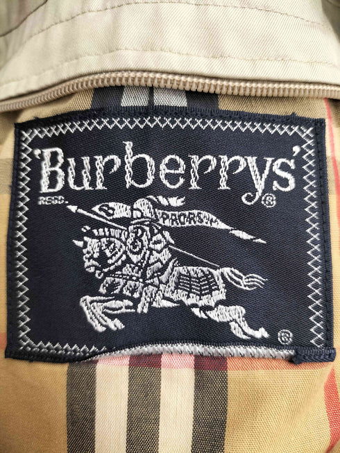 バーバリーズ BURBERRYS 裏地ノバチェック ステンカラーコート メンズ