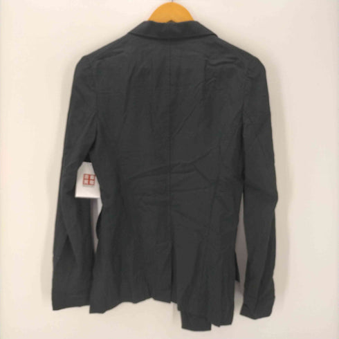 ワイズレッドレーベル Ys Red Label 09SS Asymmetry Rayon Jacket 変形 アシンメトリー レーヨン コットン 1B テーラード ジャケット レディース JPN:2