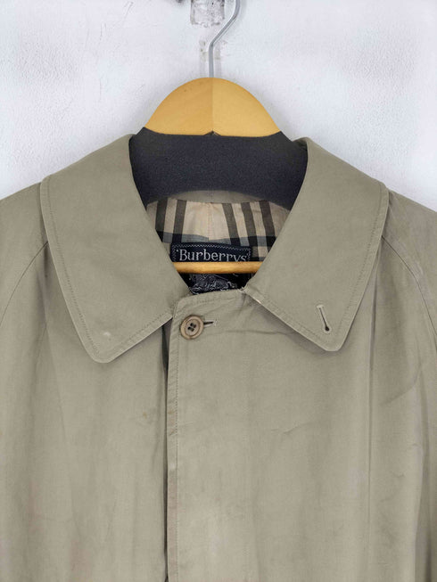 バーバリーズ BURBERRYS 裏地ノバチェック ステンカラーコート メンズ