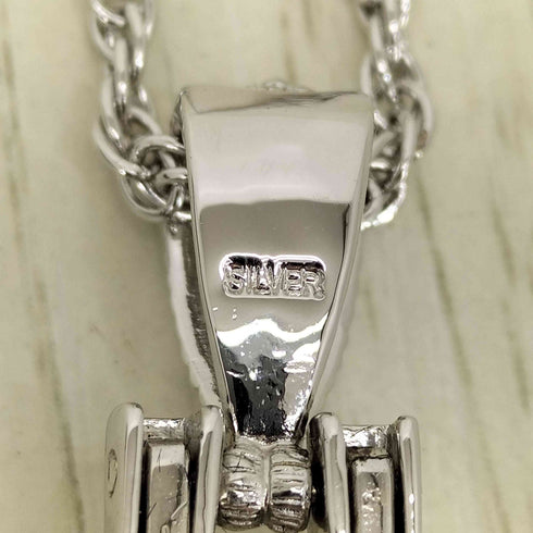 DAIMARU SILVER925 ルーペ付き パール ペンダント レディース