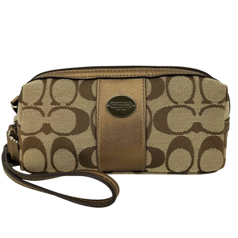 コーチ COACH シグネチャーロゴ ミニポーチ レディース