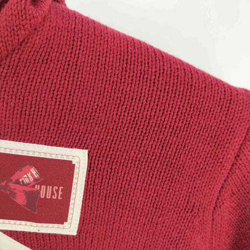 ピンクハウス PINK HOUSE ネームワッペンいっぱいフード付きカーディガン レディース