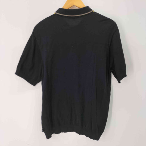 シュプリーム Supreme PINSTRIPE HALF ZIP POLO メンズ import:M