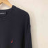 ノーティカ NAUTICA ワンポイント刺繍 クルーネック コットンニット メンズ XL