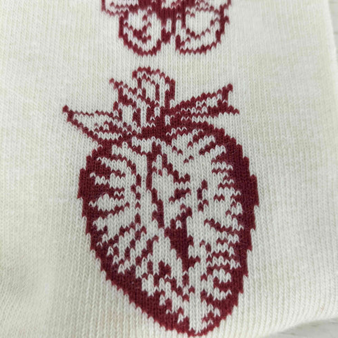 ピンクハウス PINK HOUSE いちご柄 ソックス レディース