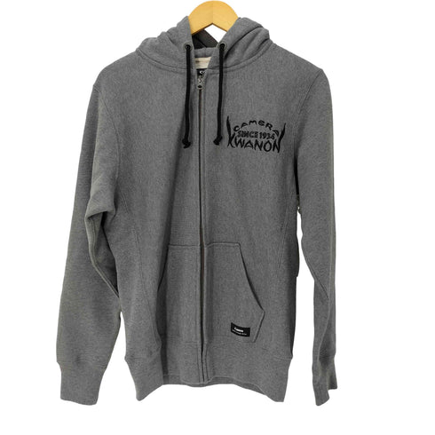 CANON Kwanon 裏地毛 ジップアップ パーカー メンズ import:S
