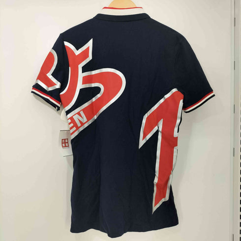 ポロラルフローレン POLO RALPH LAUREN BIG LOGO 鹿の子 ポロシャツ メンズ import:XS