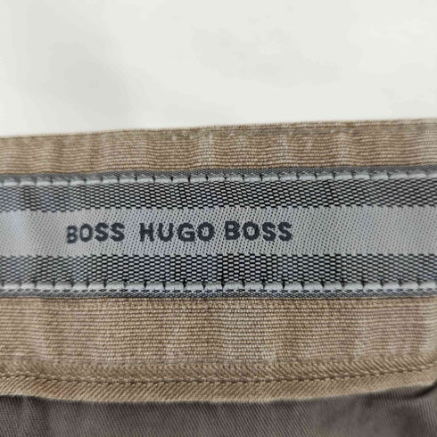 ヒューゴボス HUGO BOSS ストライプ柄 コットンパンツ メンズ