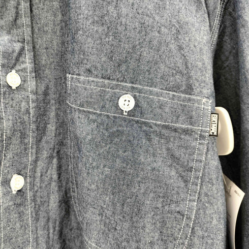 ビッグマック BIG MAC 22SS 復刻 L/S シャンブレー シャツ メンズ import:L