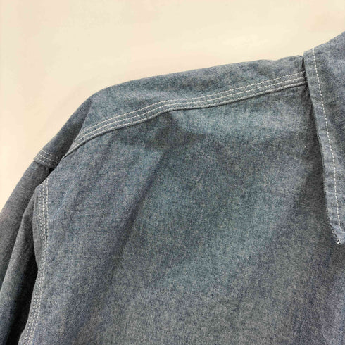 ビッグマック BIG MAC 22SS 復刻 L/S シャンブレー シャツ メンズ import:L