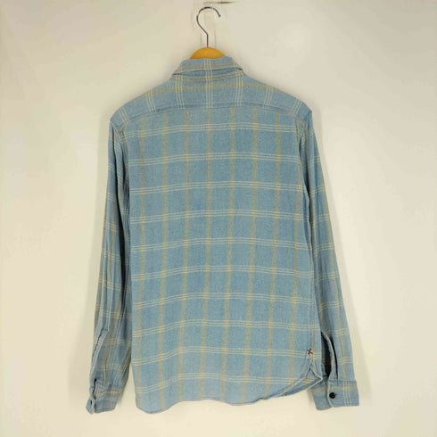 ALEX MILL チェック柄 厚地 長袖シャツ メンズ import:M