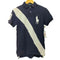ポロバイラルフローレン Polo by RALPH LAUREN CUSTOM FIT ビッグポニー刺繍 鹿の子 ポロシャツ メンズ import:XS