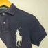 ポロバイラルフローレン Polo by RALPH LAUREN CUSTOM FIT ビッグポニー刺繍 鹿の子 ポロシャツ メンズ import:XS