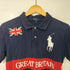 ポロバイラルフローレン Polo by RALPH LAUREN ビッグポニー刺繍 GREAT BRITAIN ユニオンジャック ポロシャツ メンズ 160