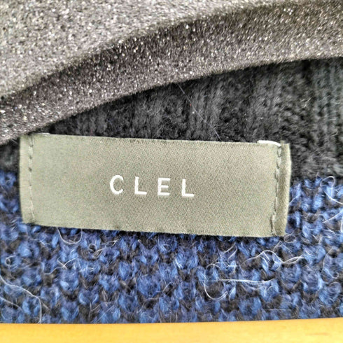 クレイル CLEL Alpaca Blend Shaggy Knit メンズ import:XS