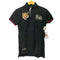 ポロラルフローレン POLO RALPH LAUREN CUSTOM FIT タイガー ワッペン 鹿の子 ポロシャツ メンズ import:XS