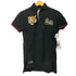ポロラルフローレン POLO RALPH LAUREN CUSTOM FIT タイガー ワッペン 鹿の子 ポロシャツ メンズ import:XS