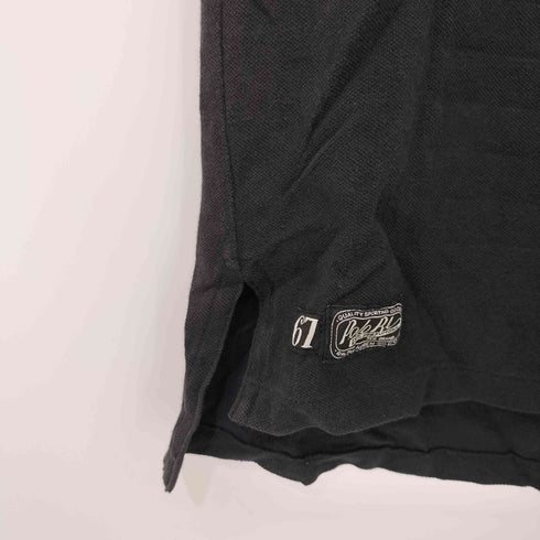 ポロラルフローレン POLO RALPH LAUREN CUSTOM FIT タイガー ワッペン 鹿の子 ポロシャツ メンズ import:XS