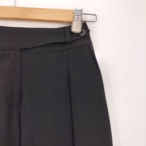 スポーツマックス SPORTMAX イタリア製 2タック ワイドスラックs レディース JPN:36