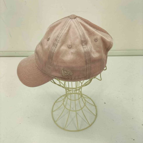 ニューエラ NEW ERA 25AW エンブレム キャップ ロゴ 刺繍 ベロア レディース ONE SIZE