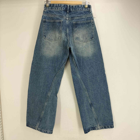 ウィムバイリドム WYM LIDNM VINTAGE WASHED CURVED DENIM メンズ JPN:S