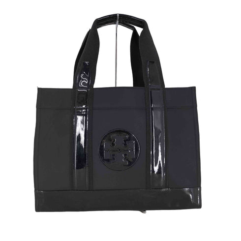 トリーバーチ TORY BURCH エナメル 素材切替 トートバッグ レディース